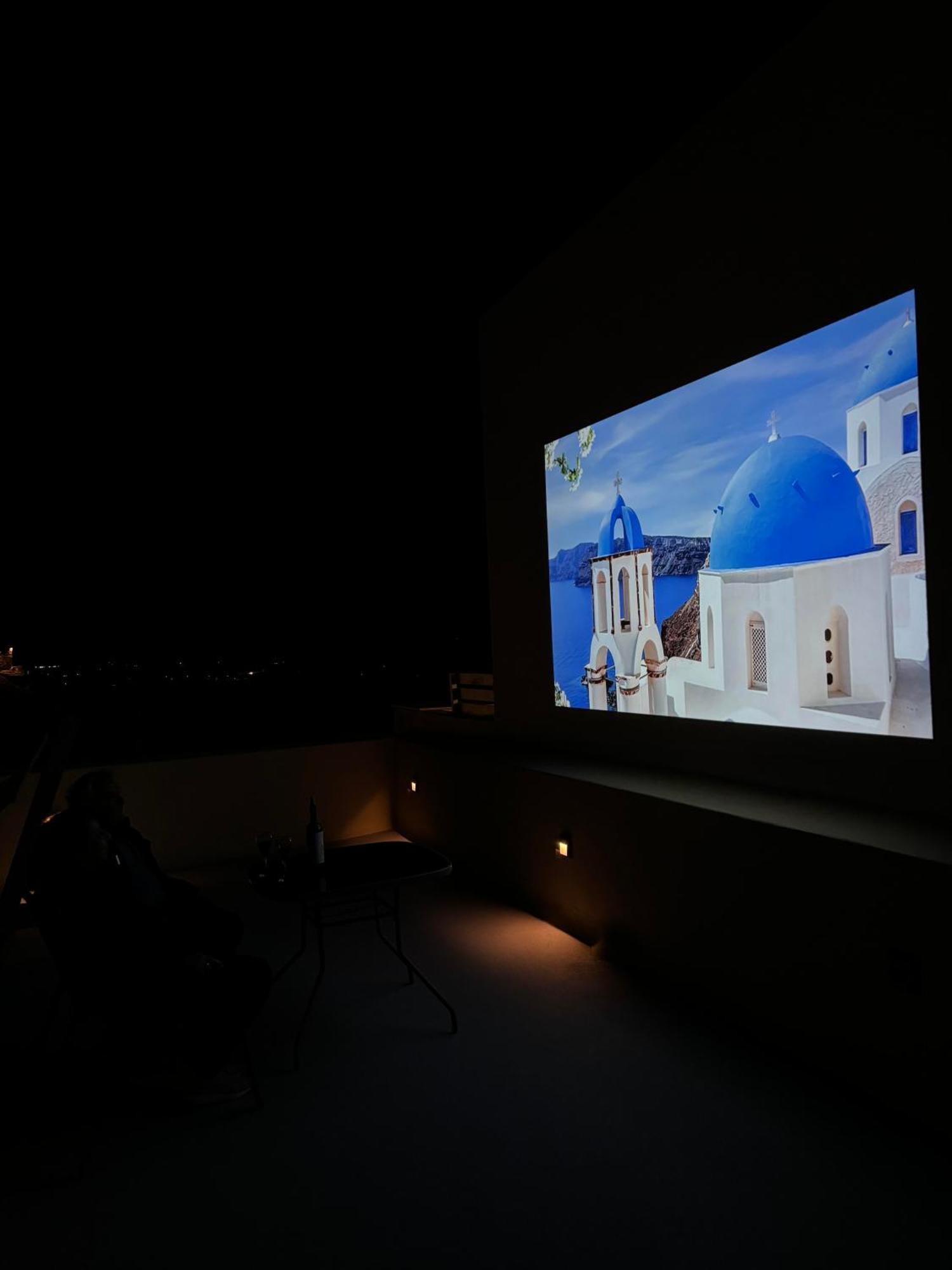 Love Nest With Hot Tub, Hammam & Outdoor Cinema Akrotiri  Bagian luar foto
